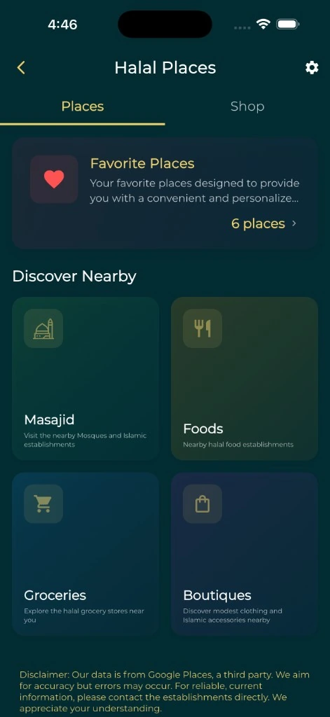 Halal places